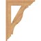 Ekena Millwork Funston Traditional Smooth Bracket, Western Red Cedar, 3 1/2"W x 20"D x 28"H BKT04X20X28FST01SWR - alternate 3